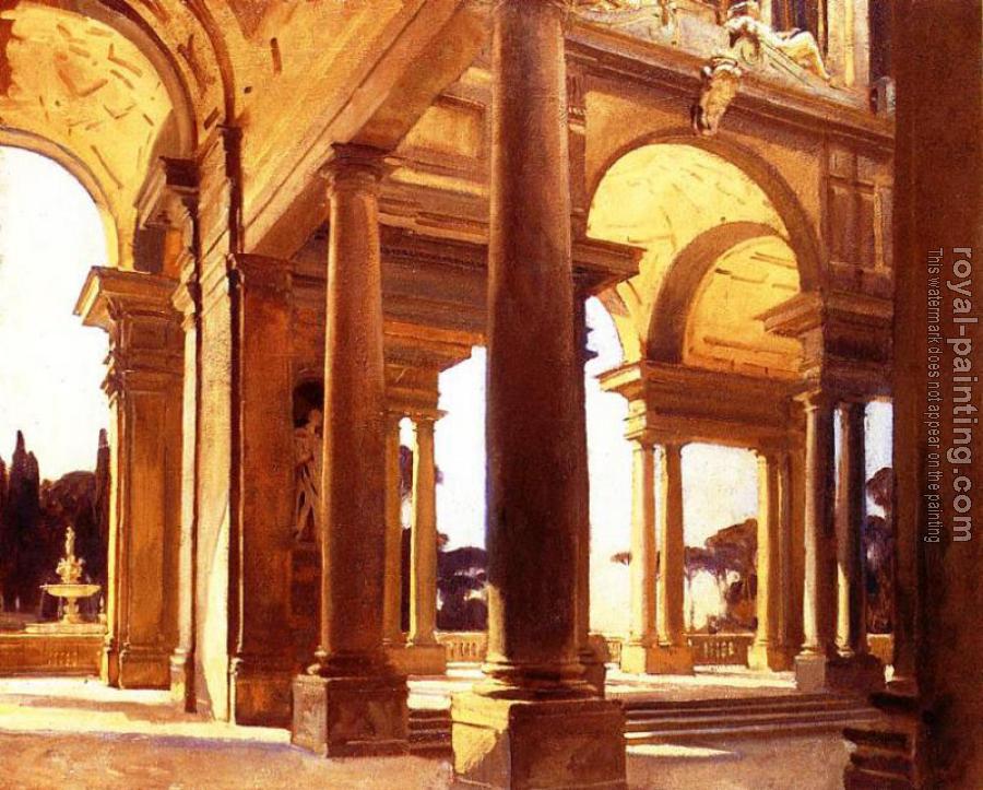 John Singer Sargent : A Study of Architecture, Florence
